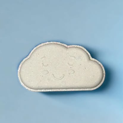 Rainbow Cloud Bath Bomb w/Embeds