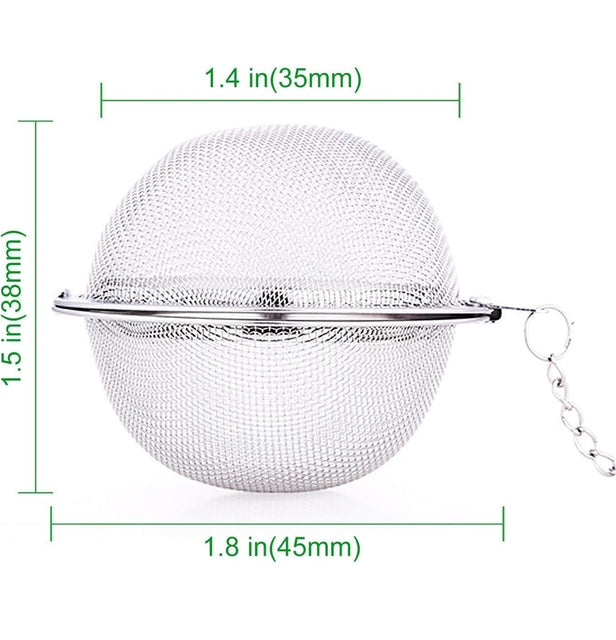 Tea Infuser | Extra Fine Mesh Tea Cup Filter | Stainless Steel |