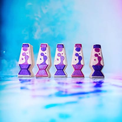 Lava Lamp Bath Bomb w/Embeds