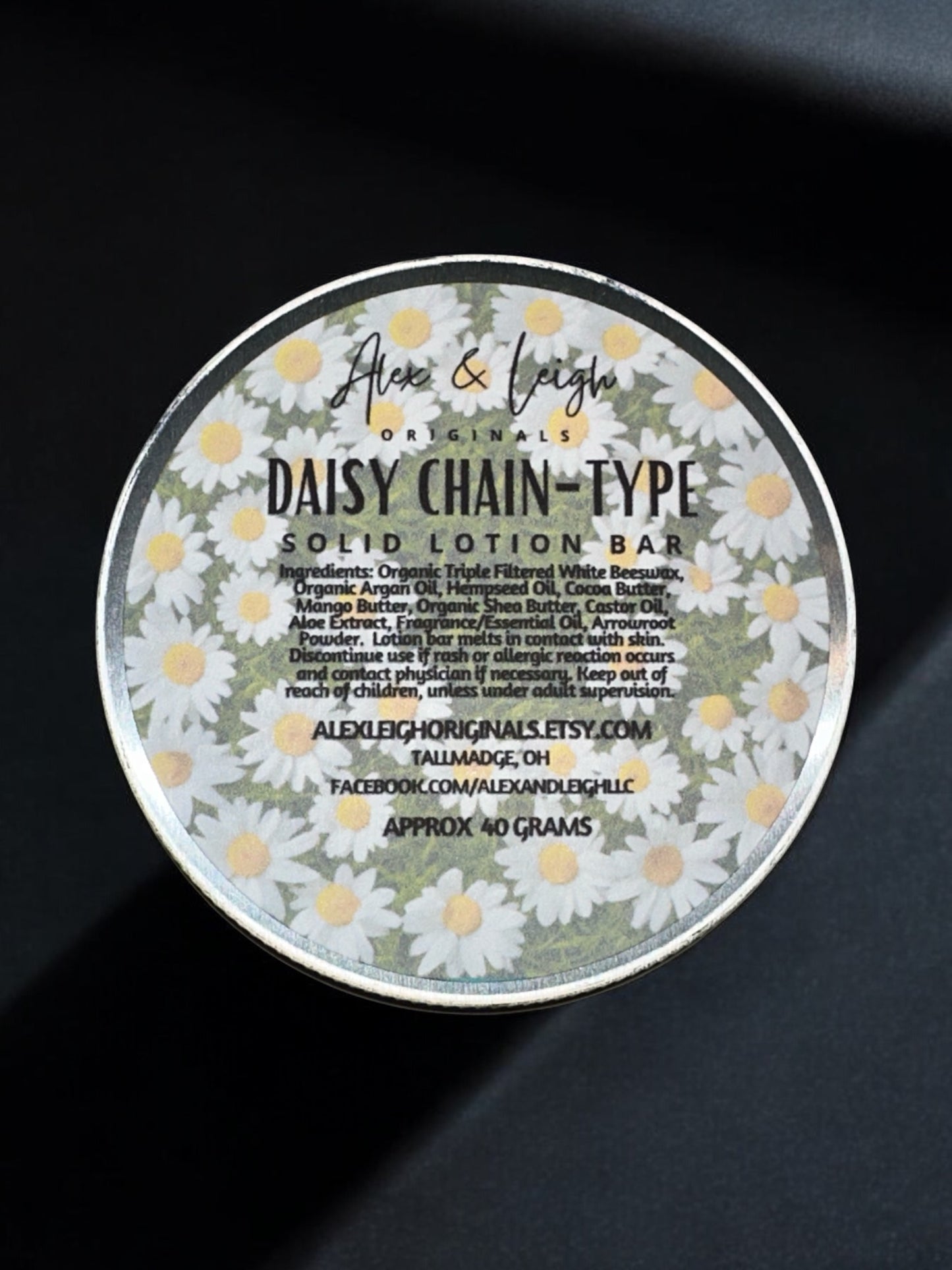 Solid Lotion Bar| NO Coconut Oil | Contains Argan Oil and Hemp Seed Oil | ALL Natural |