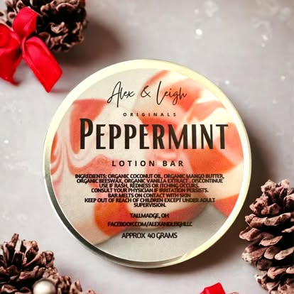 Organic Beeswax Solid Lotion Bars