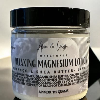 Organic Magnesium Lotion- Extra Strength- Loaded w/Pure Magnesium Chloride (Sweet Dreams Sleep)