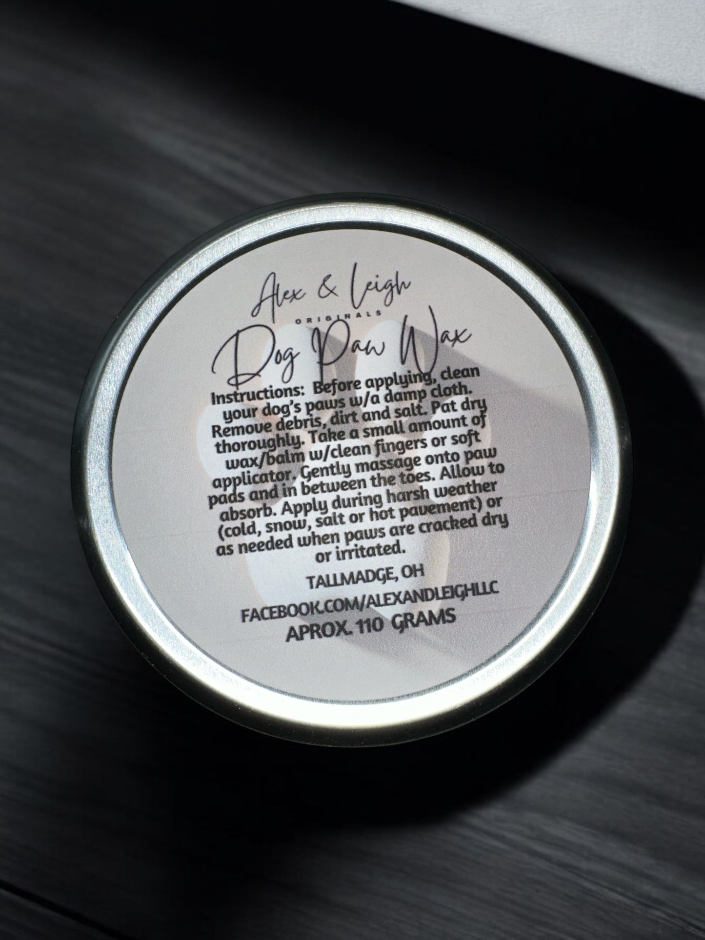 Dog Paw Wax | ALL Natural | Lavender |