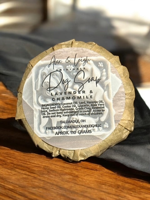All‑Natural Dog Shampoo Bar