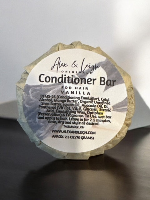 Solid Conditioner Bar | ALL Natural | NO Sulphates | NO Parabens