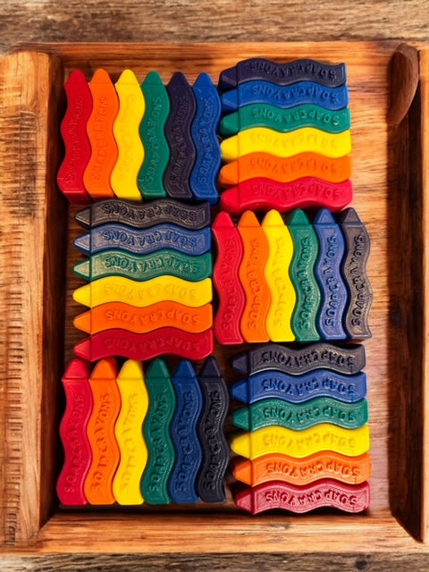 Soap Crayons- Set of 6 (Unscented)