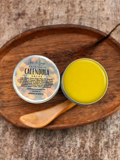 Calendula Salve | Made with Natural & Organic Ingredients | NO Petroleum | Unscented