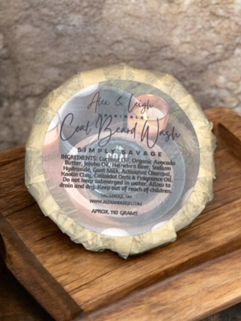 Coal Beard Wash | All Natural Ingredients | No Parabens | No Phthalates |