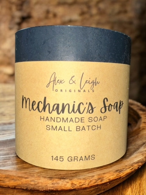Mechanic's Soap | All Natural | No Toxic Chemicals | No Parabens | No Phthalates |