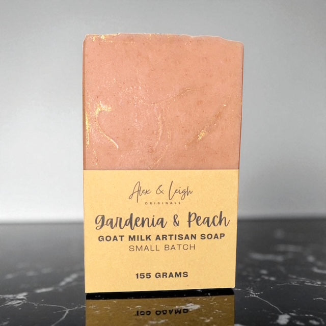 Gardenia & Peach | Artisan Soap | Goat Milk Soap | ALL Natural |