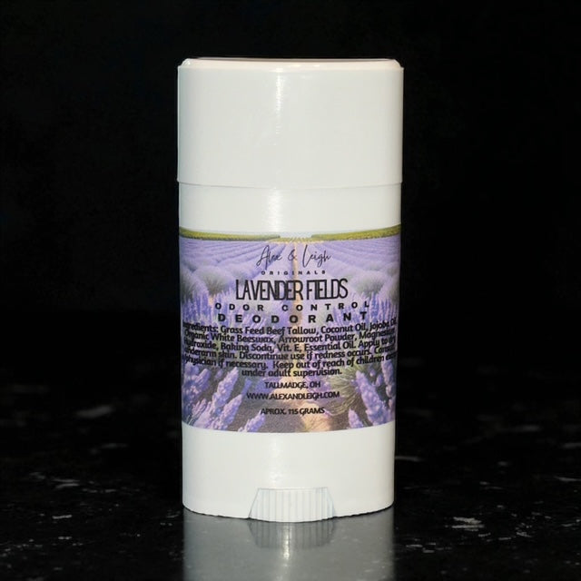 Tallow Stick Deodorant | Aluminum FREE | Odor Control | W/Baking Soda | Natural & Organic Ingredients |