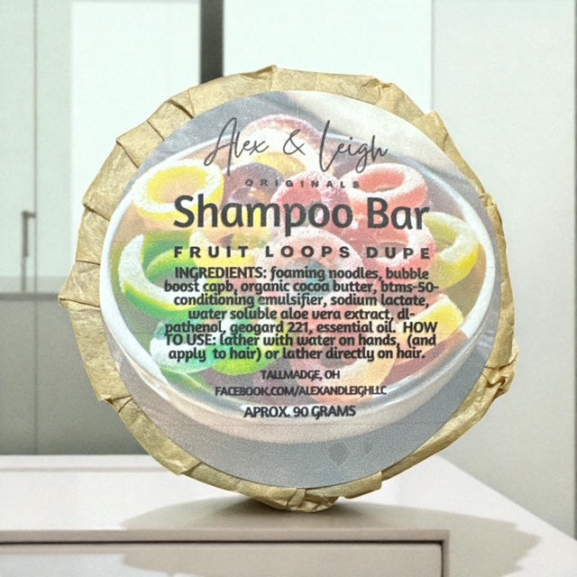 Shampoo Bar | Sulphate and Paraben FREE | Can Be Used On Colored Hair w/NO problems