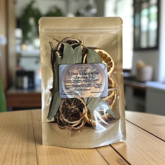 Citrus & Eucalyptus | Simmer Pot | Organic Ingredients |