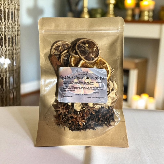 Spiced Citrus | Simmer Pot | Organic Ingredients |