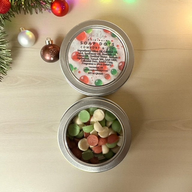 Soap Dots | All-Natural Single Use Soap | Comfort & Joy |