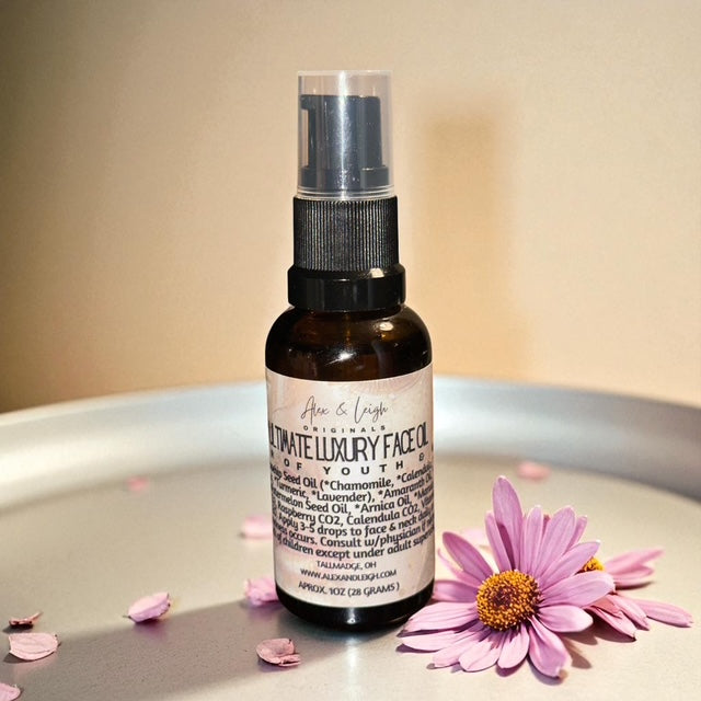 Ultimate Luxury Face Oil | With Arnica & Milk Thistle | Organic Ingredients and Extracts |