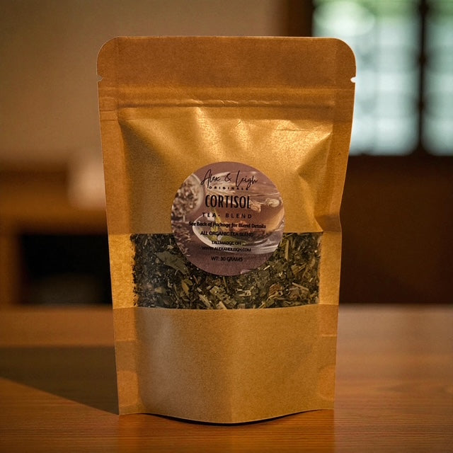 Cortisol Evening Restoration Tea Blend | Organic Ingredients | Small Batch Blend |