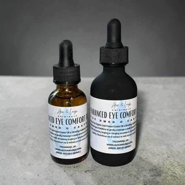Enhanced Eye Comfort Blend | DMSO and Organic Castor Oil Drops |