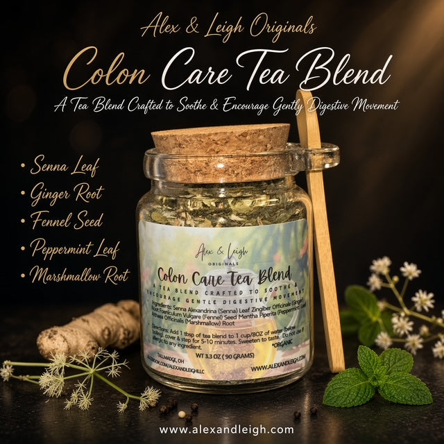 🌿 Colon Care Tea Blend | For Gentle Digestive Movement |