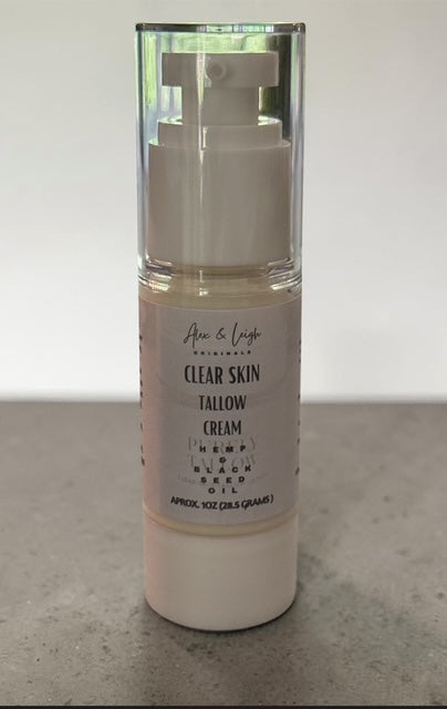 Clear Skin Tallow Cream | Designed for Acne Prone Skin |