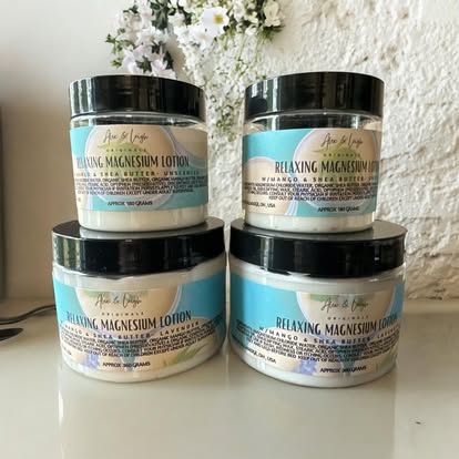 Organic Magnesium Lotion- Extra Strength- Loaded w/Pure Magnesium Chloride (Sweet Dreams Sleep)
