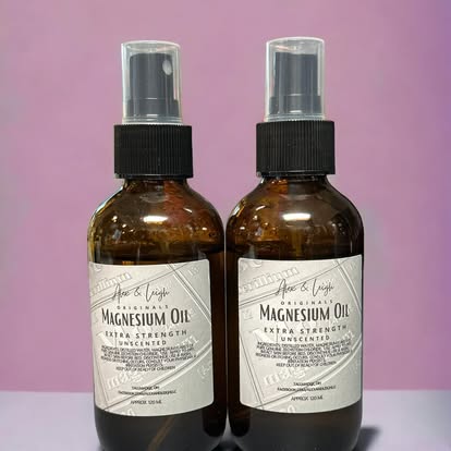 Magnesium Oil- 100% Natural- Extra Strength- Made With Genuine Zechstein Magnesium Chloride