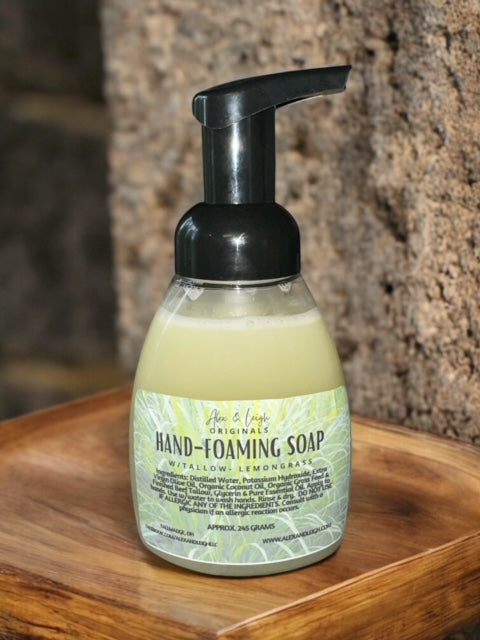 Hand-Foaming Soap | w/Tallow | All Natural | No Parabens | No Phthalates |
