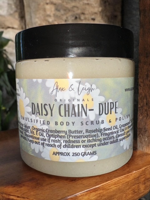 Natural & Organic Emulsified Body Scrub and Polish | ALL Natural | No Parabens | No Phthalates |