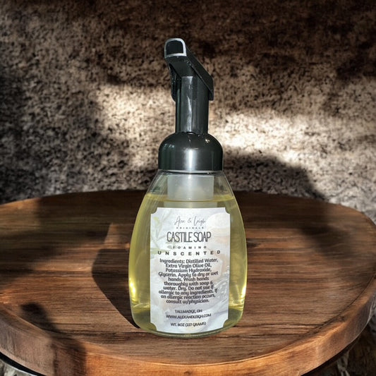 Castile Soap | ALL Natural | NO Parabens | NO Phtalates | NO Additives | UNSCENTED |