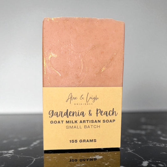 Gardenia & Peach | Artisan Soap | Goat Milk Soap | ALL Natural |