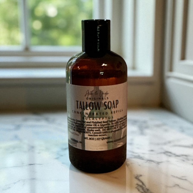 Tallow Liquid Soap REFILL | All Natural | No Parabens | No Phthalates |
