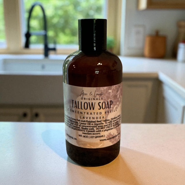 Tallow Liquid Soap REFILL | All Natural | No Parabens | No Phthalates |