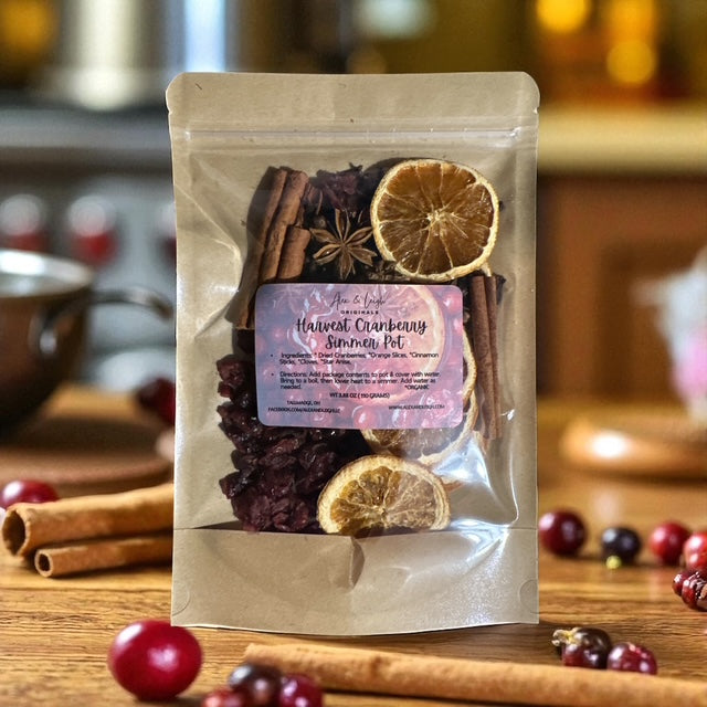 Harvest Cranberry | Simmer Pot | Organic Ingredients |