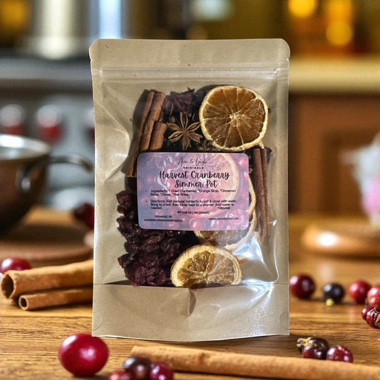 Harvest Cranberry | Simmer Pot | Organic Ingredients |