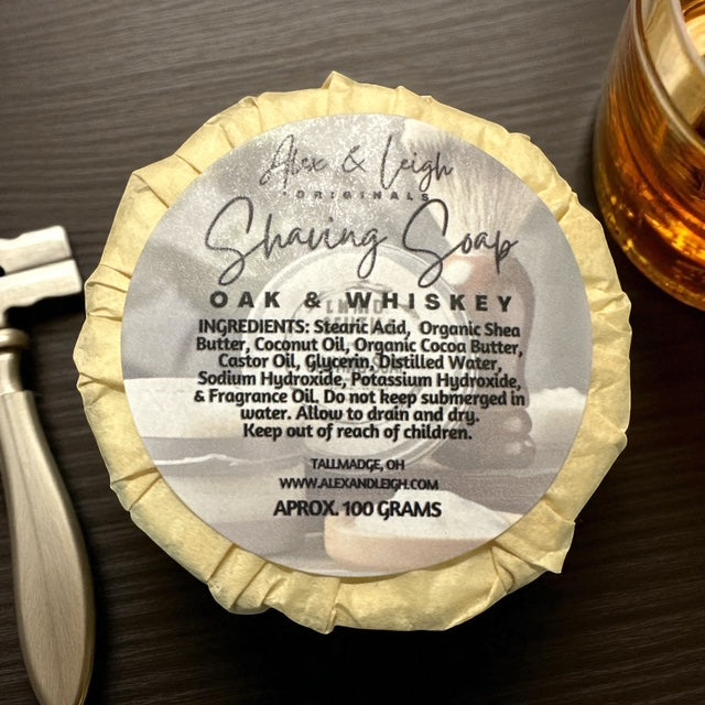 Shaving Soap | ALL Natural | High Foam | Soap Bar and/or Cup Refill |