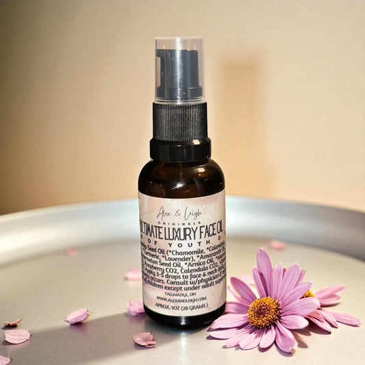 Ultimate Luxury Face Oil | With Arnica & Milk Thistle | Organic Ingredients and Extracts |