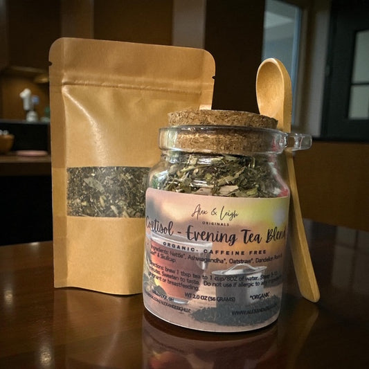 Cortisol Evening Restoration Tea Blend | Organic Ingredients | Small Batch Blend |