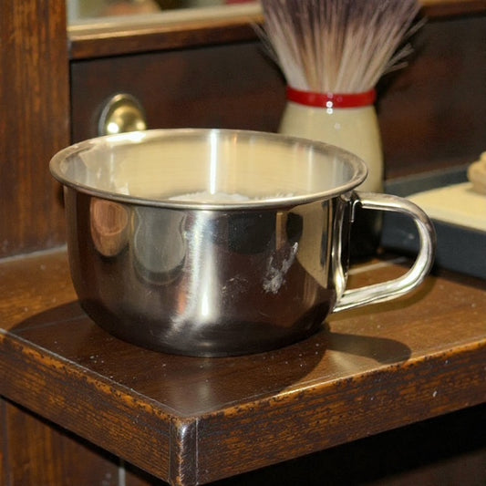 Shaving Soap | ALL Natural | High Foam | Stainless Steel Cup |
