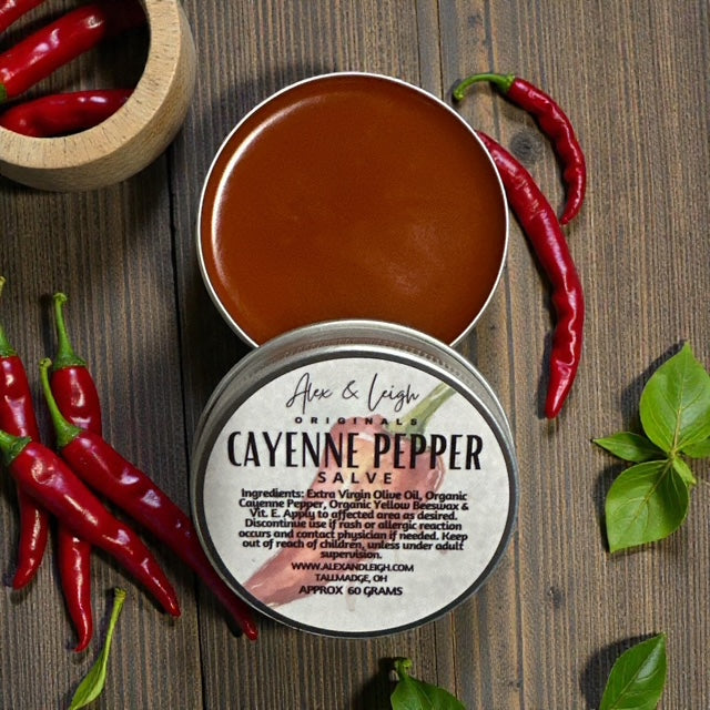 Cayenne Pepper Balm | Organic & Natural Ingredients |