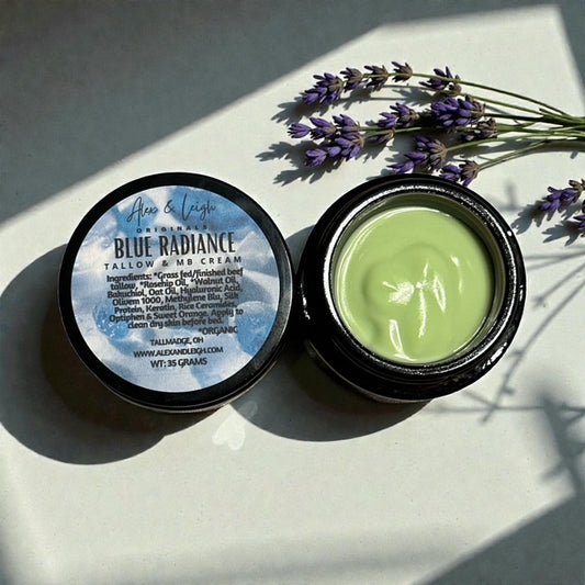 Blue Radiance™ Night Regenerative Cream | w/Organic Tallow & Methylene Blue |