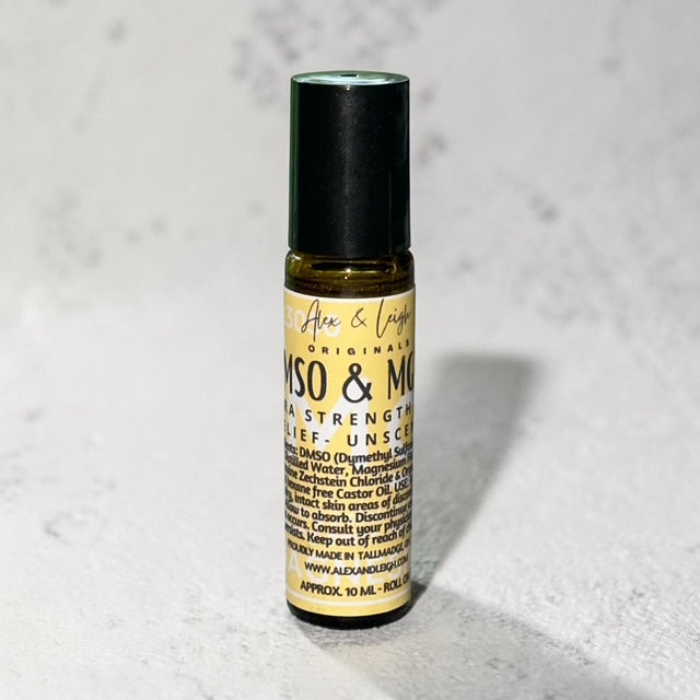 Extra Strength DMSO + Magnesium Roll‑On | Unscented |