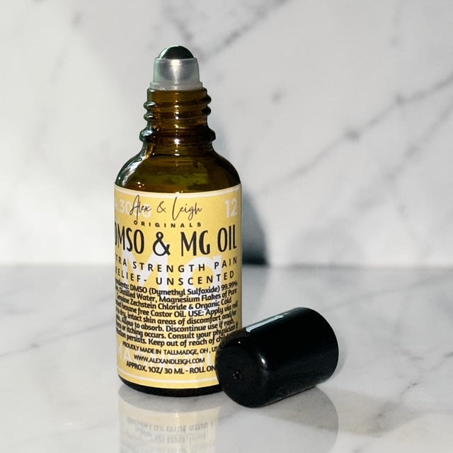 Extra Strength DMSO + Magnesium Roll‑On | Unscented |
