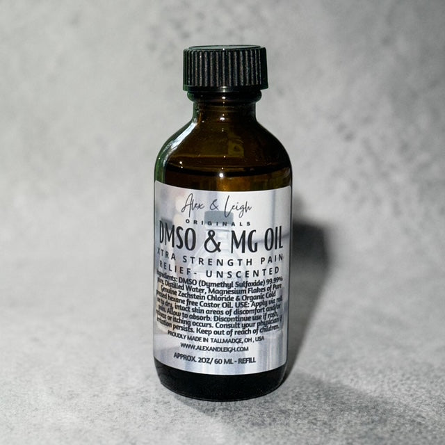 Extra Strength DMSO + Magnesium Roll‑On | Unscented |
