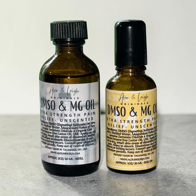 Extra Strength DMSO + Magnesium Roll‑On | Unscented |