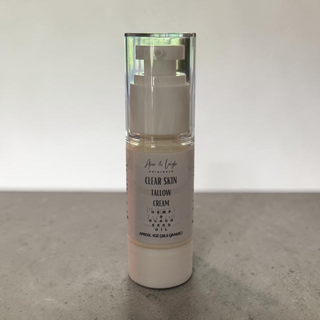 Clear Skin Tallow Cream | Designed for Acne Prone Skin |
