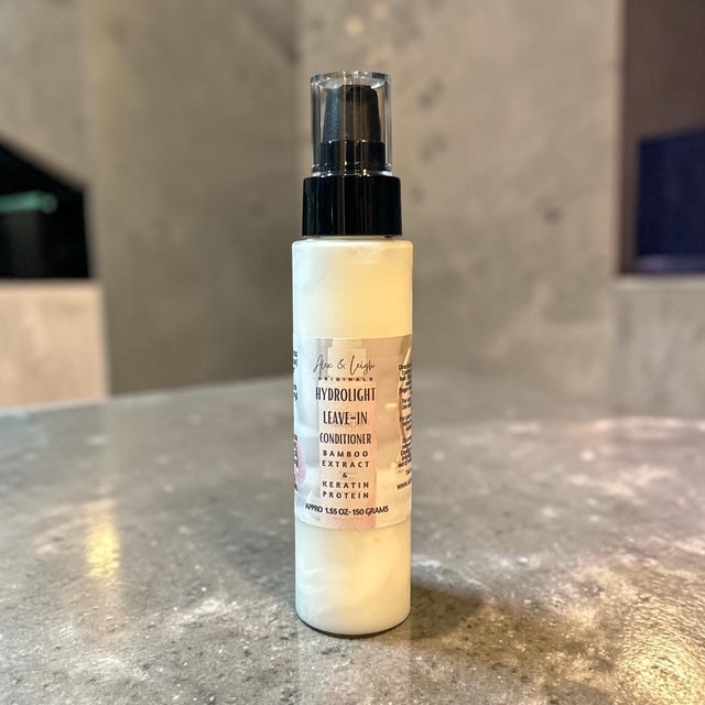 🌹 HydroLight Leave‑In Conditioner | Rose | Keratin Protein |