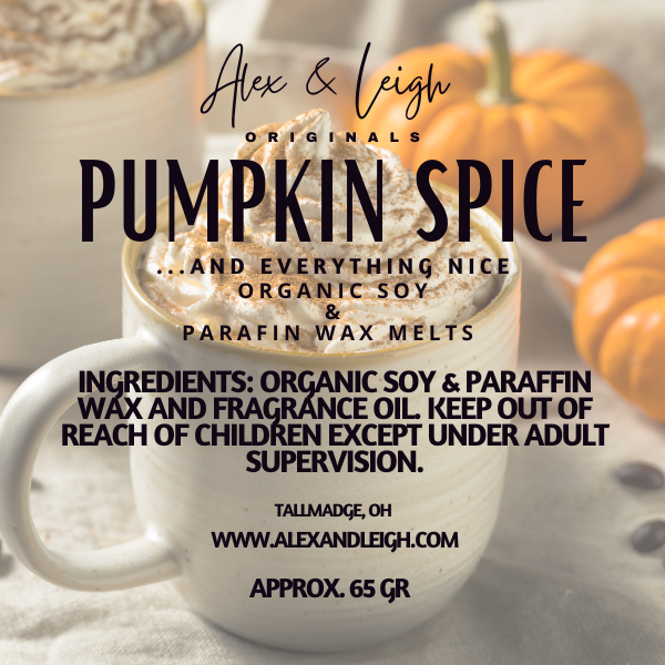 | Wax Melts | ALL Natural | Organic Parafin & Soy Wax | Pack of 6 | No Parabens | No Phtalates |