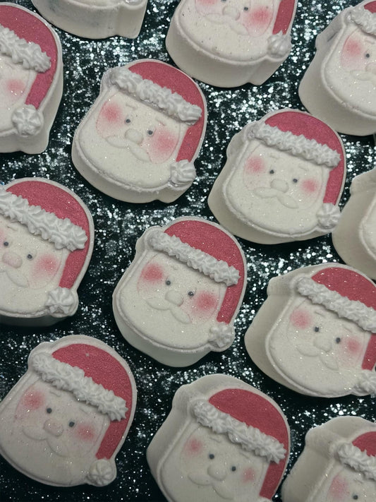 Santa Bath Bomb w/Embeds