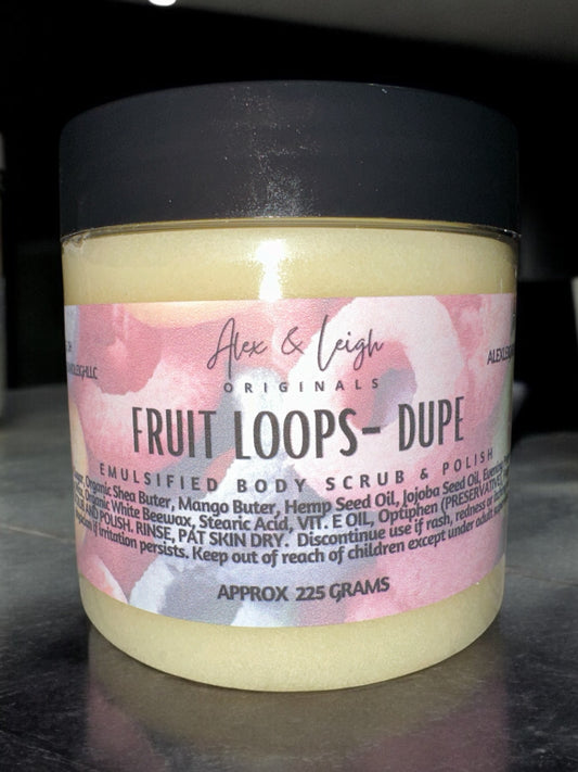 Natural/Organic Emulsified Body Scrub and Polish | ALL Natural | No Parabens | No Phthalates |