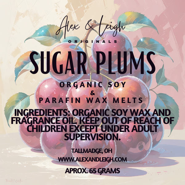 | Wax Melts | ALL Natural | Organic Parafin & Soy Wax | Pack of 6 | No Parabens | No Phtalates |